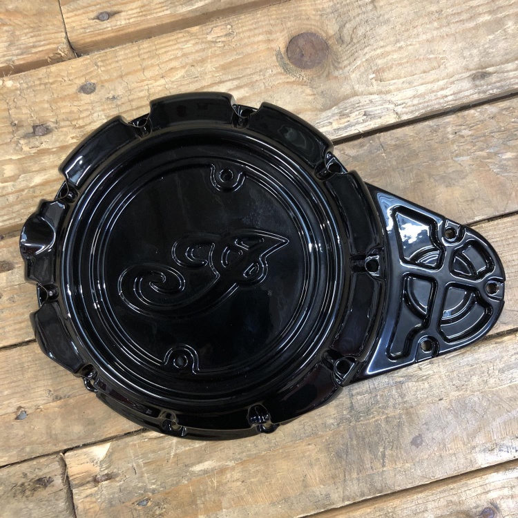 Indian Scout clutch cover - gloss black